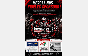 Merci à nos fidèles Sponsors