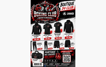 Visitez la boutique du club